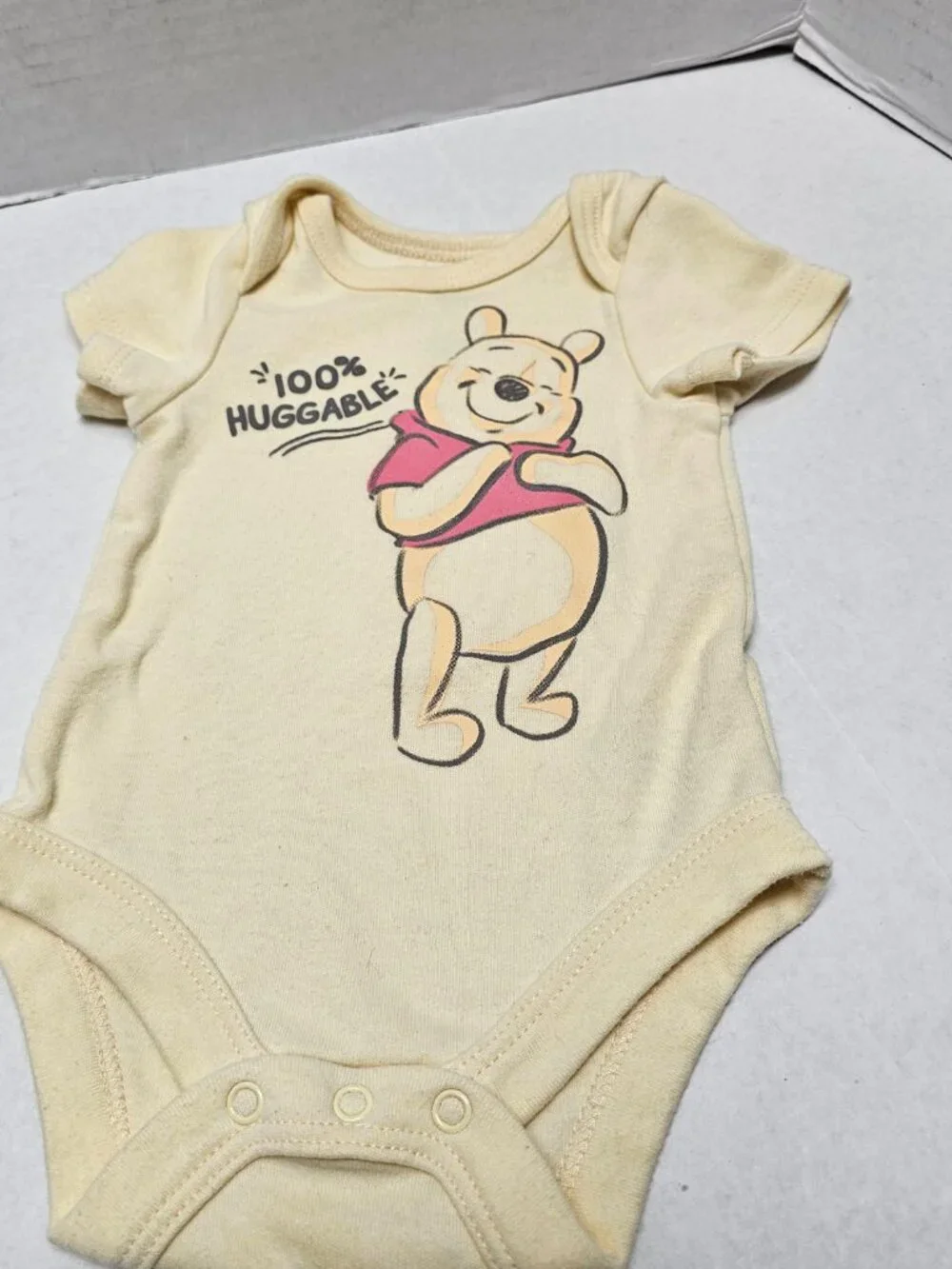 4 Carters lot Bundle One 1 Piece Newborn Preemie NB Disney Baby Winnie The Pooh